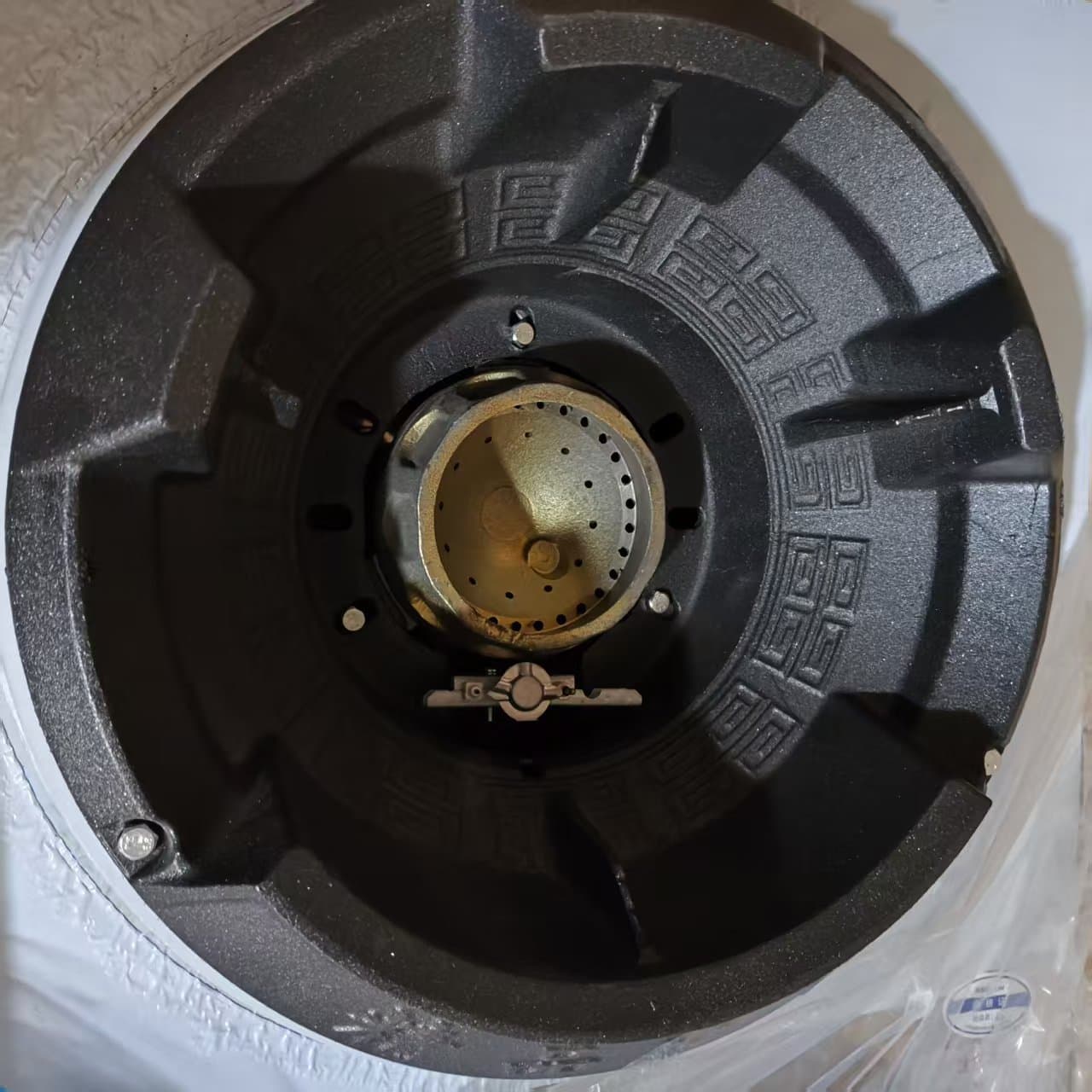 Low-Pressure Triple-Gas High-Efficiency Burner All-Steel Frame Stove with Flame Failure Device Commercial Stainless Steel Electronic Gas Stove