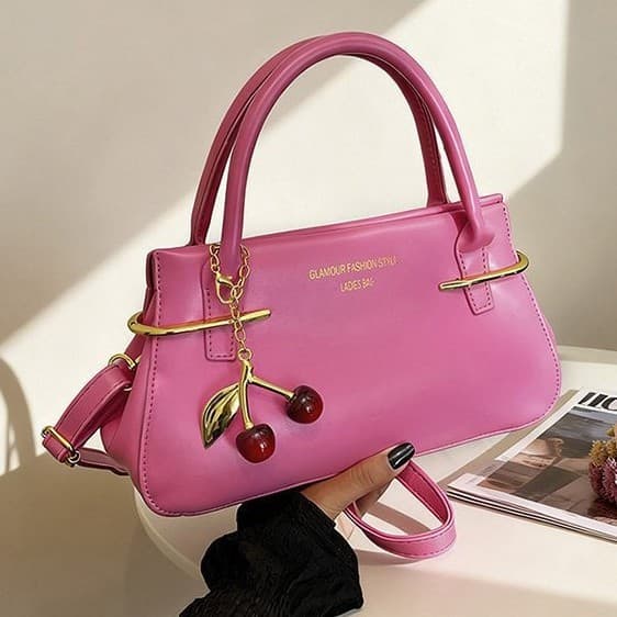 Premium Solid Color Handbag Fashionable Versatile Crossbody Bag Cross-border Women's Bag Lady Bags Simple and Stylish