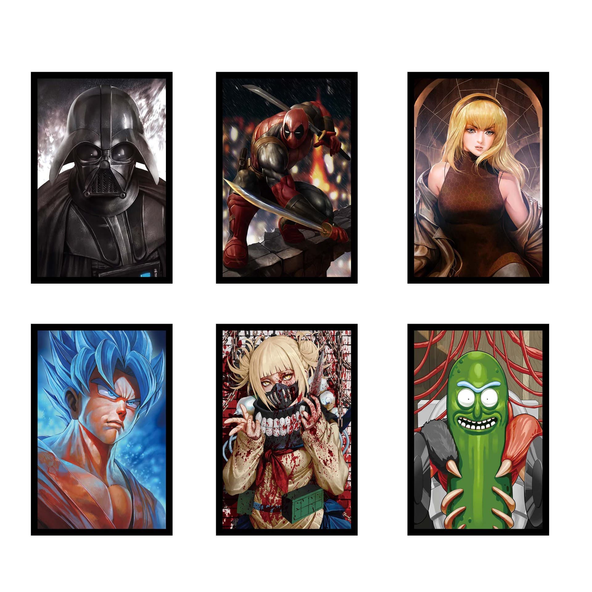 Factory Direct 3D Lenticular Poster, 3D Effect Poster, Custom 3D Anime Merchandise Morphing Lenticular Decorative Art