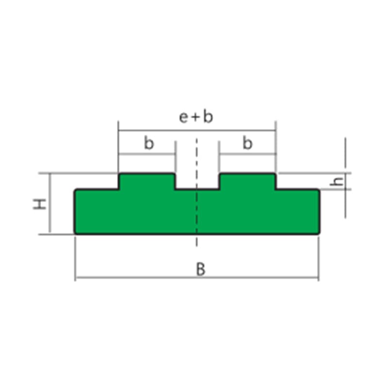 UPE Guide Groove Wear-Resistant Sliding Rail T-Shape K-Type