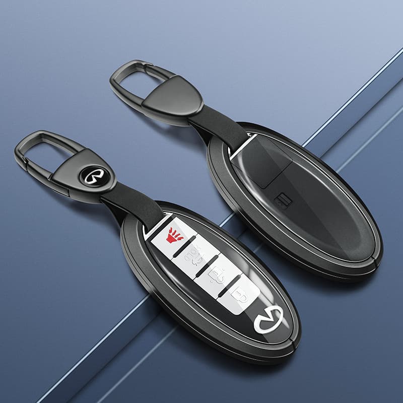 Compatible with Infiniti Q50L Key Case QX50/Q70L Full Coverage Key Shell G25 FX35 Car Specific
