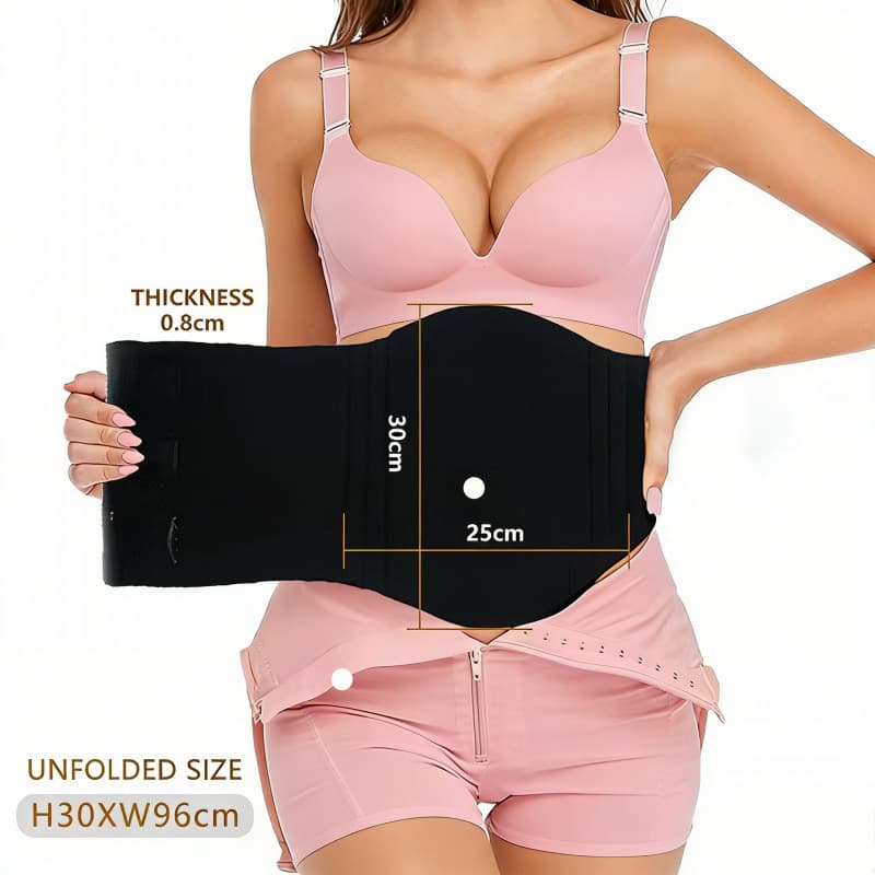 Post-surgery Waist Belt Abdominal Compression Band for Liposuction Support Waist Trainer Post-op Girdle