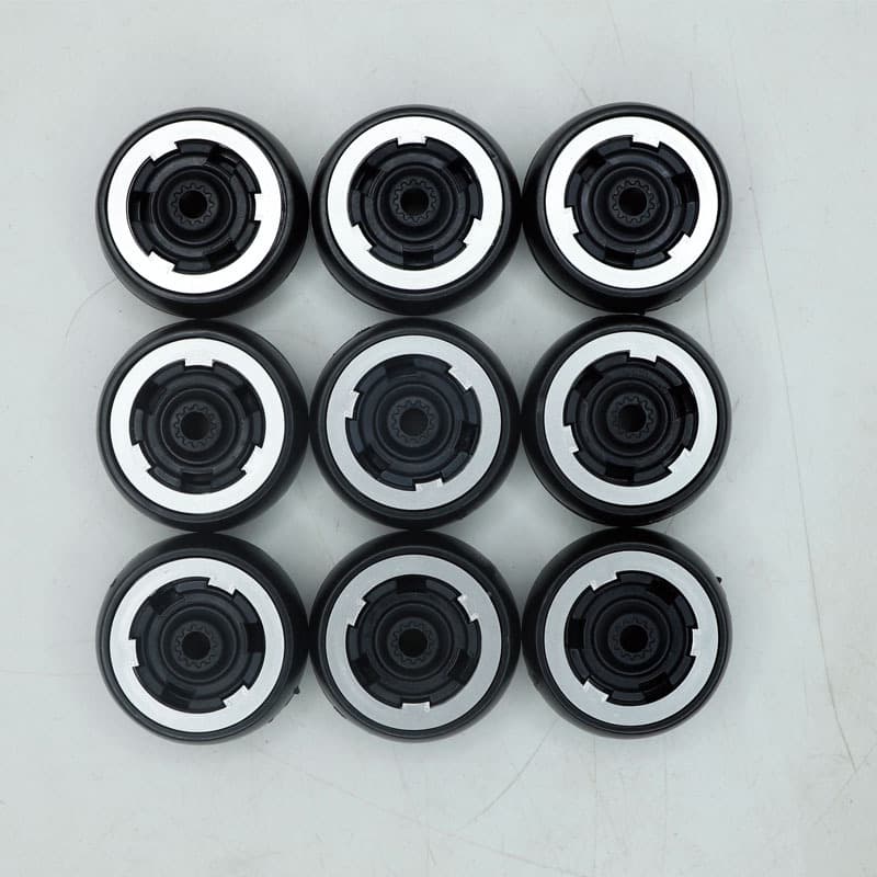 Electric Wheelchair Plastic Parts Anti-Tip Wheel Assembly Anti-Tilt Wheel Luggage Caster