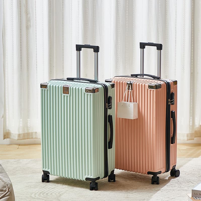 Luggage cross-border wholesale high-quality trolley case large-capacity suitcase ABS+PC password box suitcase customization