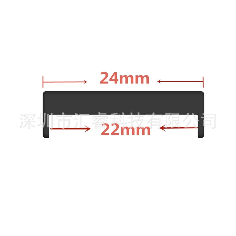 Compatible with Suunto 7/9/D5i 24mm to 22mm/20mm universal metal connectors (pair)