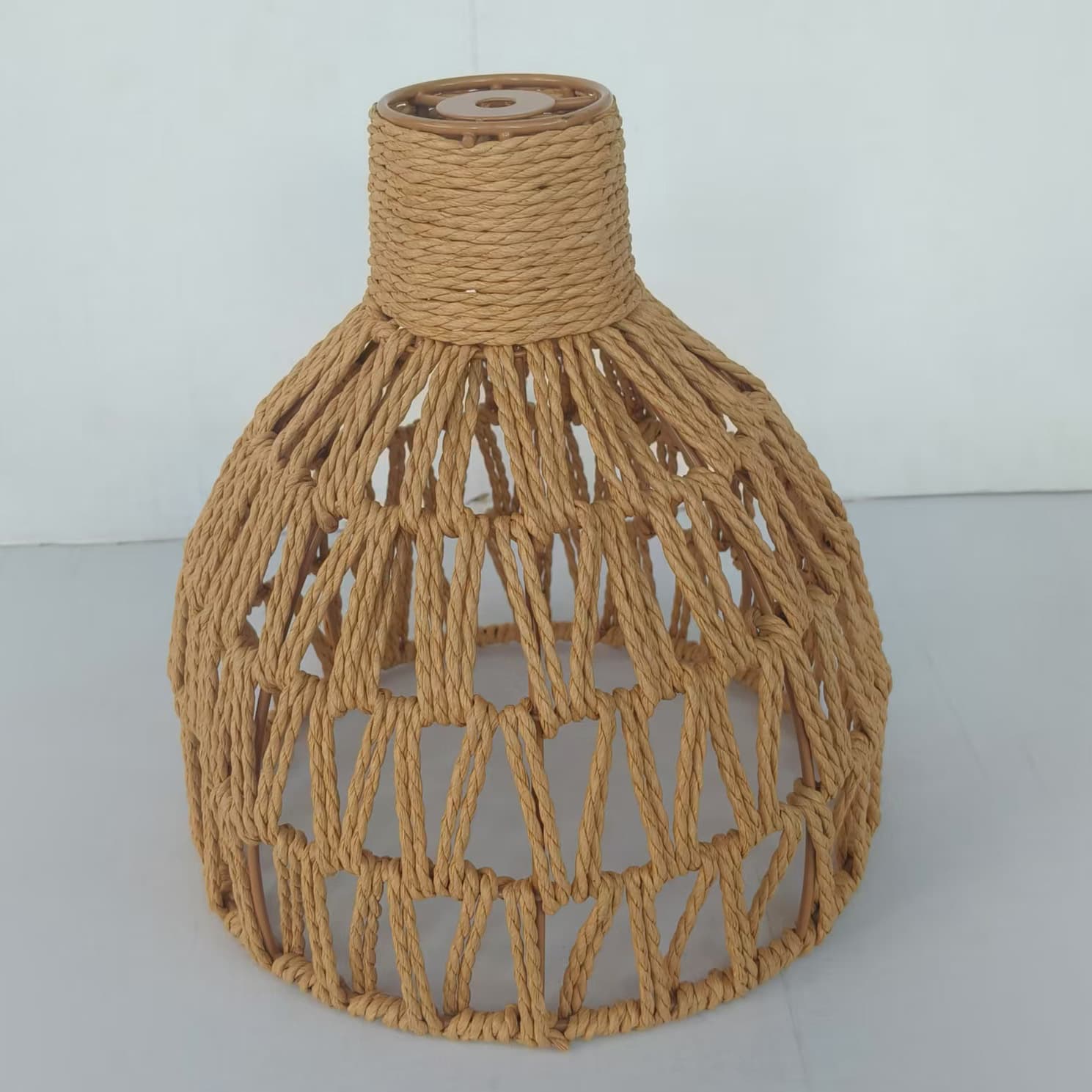 Hemp rope lampshade bar B&B clothing store personality retro nostalgic decorative lampshade industrial style hanging lamp lamp decoration