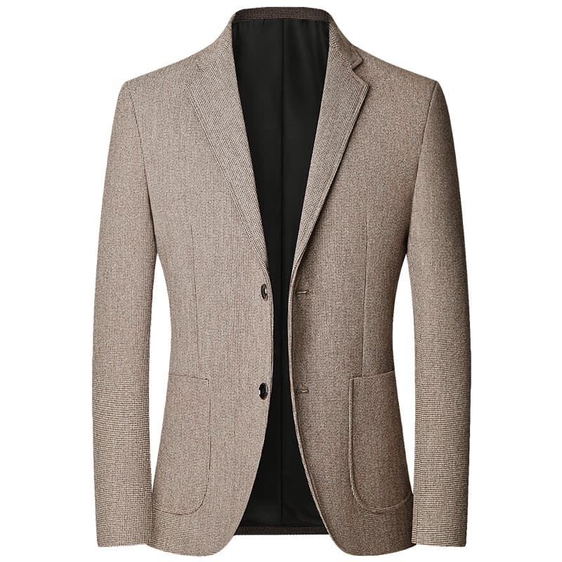 2025 spring/autumn new middle-aged men's suit casual dad style single suit jacket wholesale drop shipping