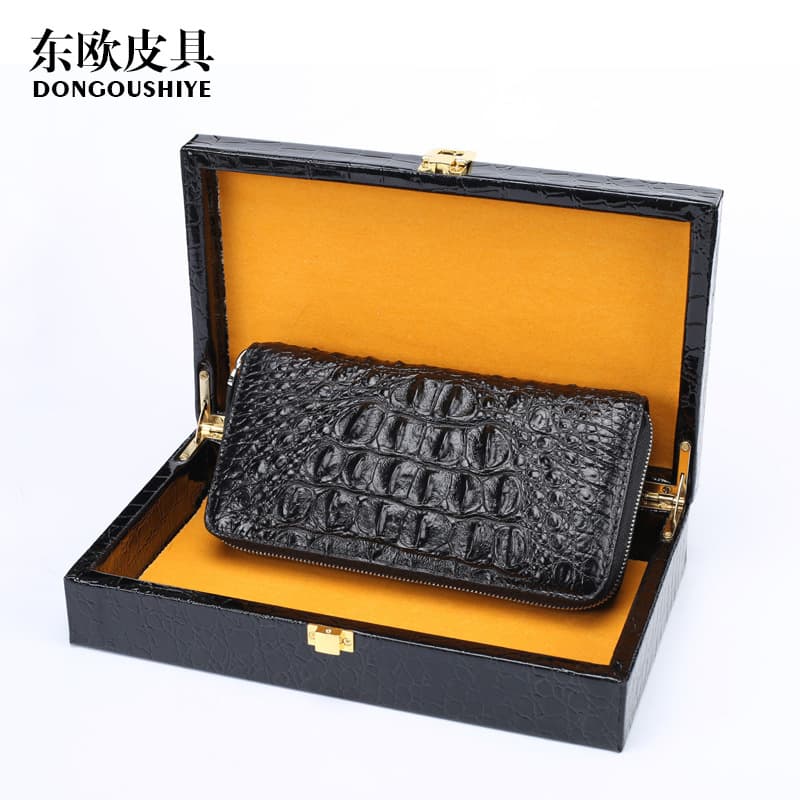 Clutch wooden box wallet gift wooden box hand clip bag envelope bag hand bag wooden box gift high-end black wooden box