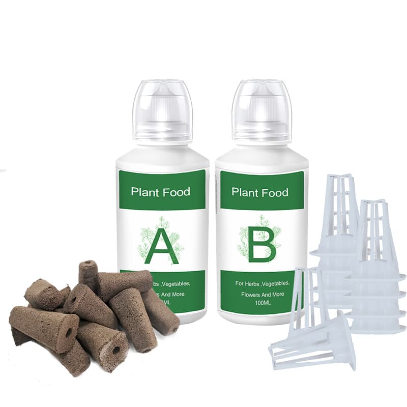 Planting substrate, planting cotton, planting basket, nutrient solution, etc. for Aerogarden