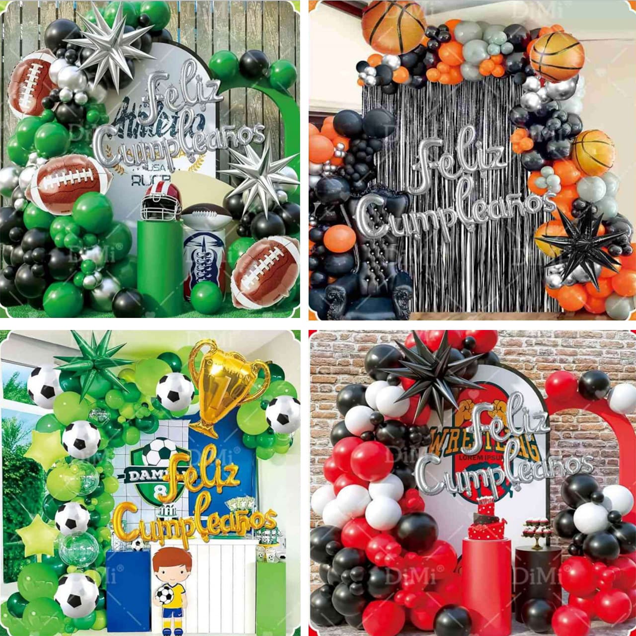 Cross-border Amazon balloon set balloon chain set latex balloon birthday party decoration balloon wholesale