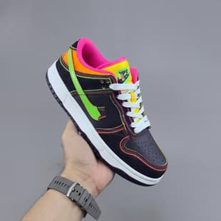 High Quality Dunk Low Cross-Border Skateboarding Shoes Men SB Retro Casual Skate Shoes Woven Breathable Street Style Sneakers