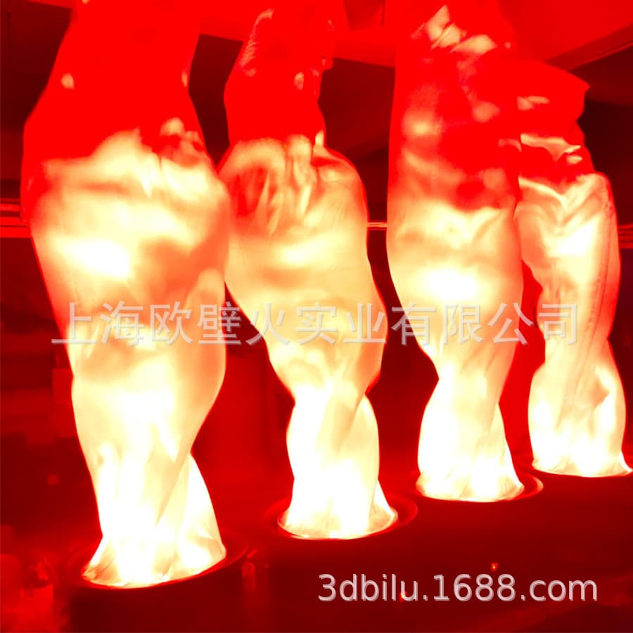 Bonfire Party 1.5m Flame Lamp Kindergarten Bonfire Lamp School Bonfire Party Fire Pit Lamp Wedding Bonfire Lamp Basin