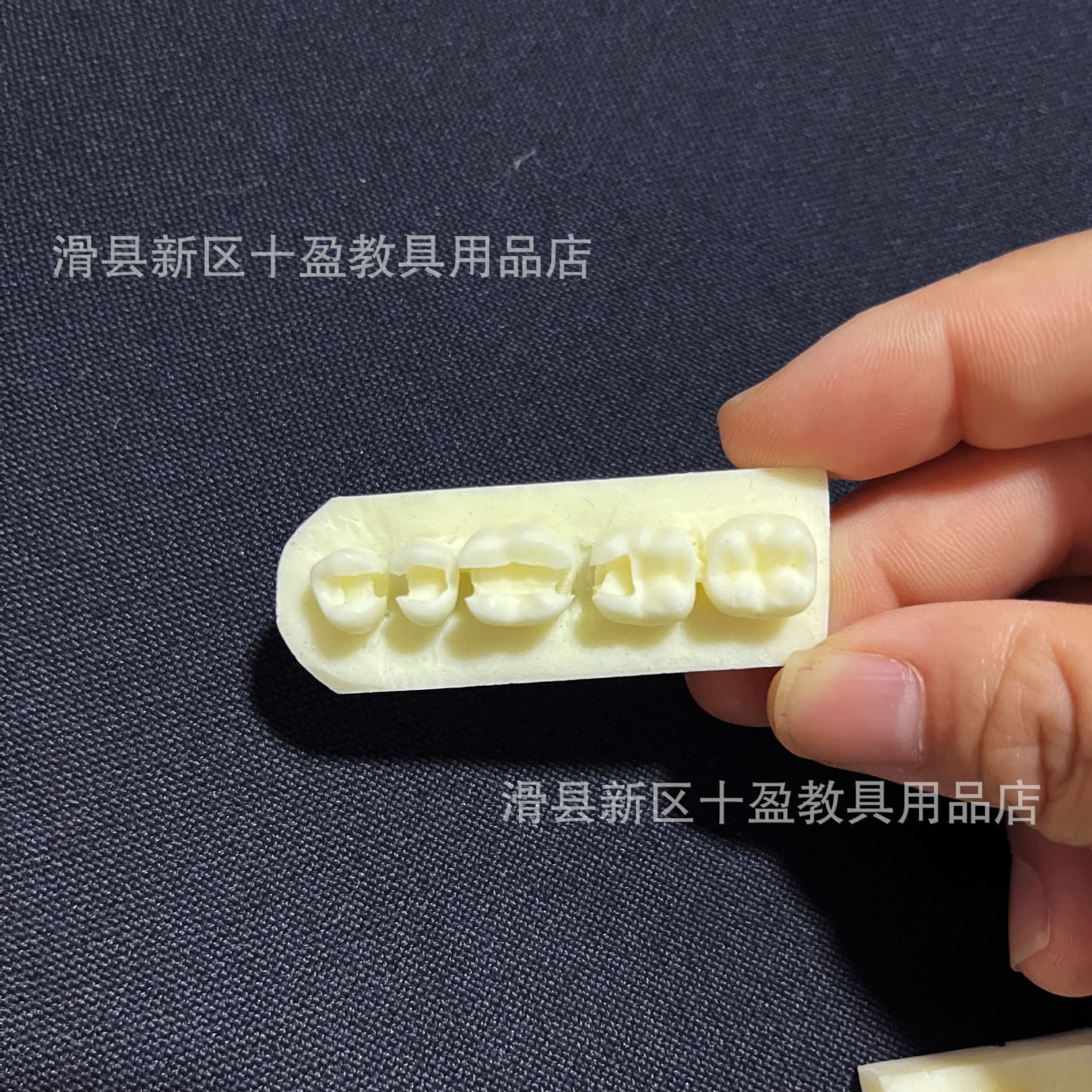 Dental Practice Resin Blocks for Cavity Filling, Root Canal Filling, Inlay Resin Module, Exam Practice Buildup Model