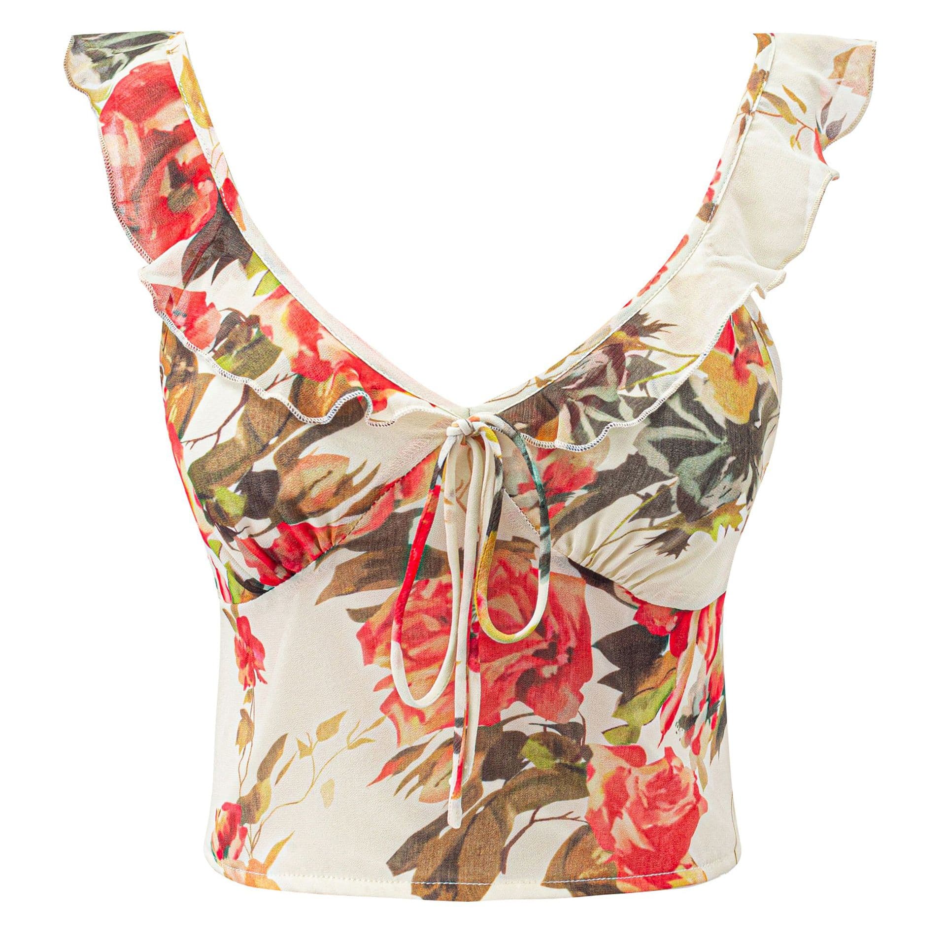 26433 - European and American Style Sexy Slim Fit Vest for Women, 2026 Spring/Summer New Fashion Hot Girl Off-Shoulder Top