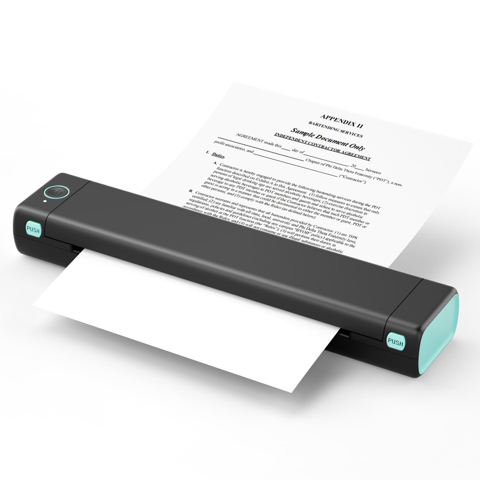 Phomemo M08F Cross-Border Mini Thermal Printer Home A4 Printer Tattoo Portable Correction Printer