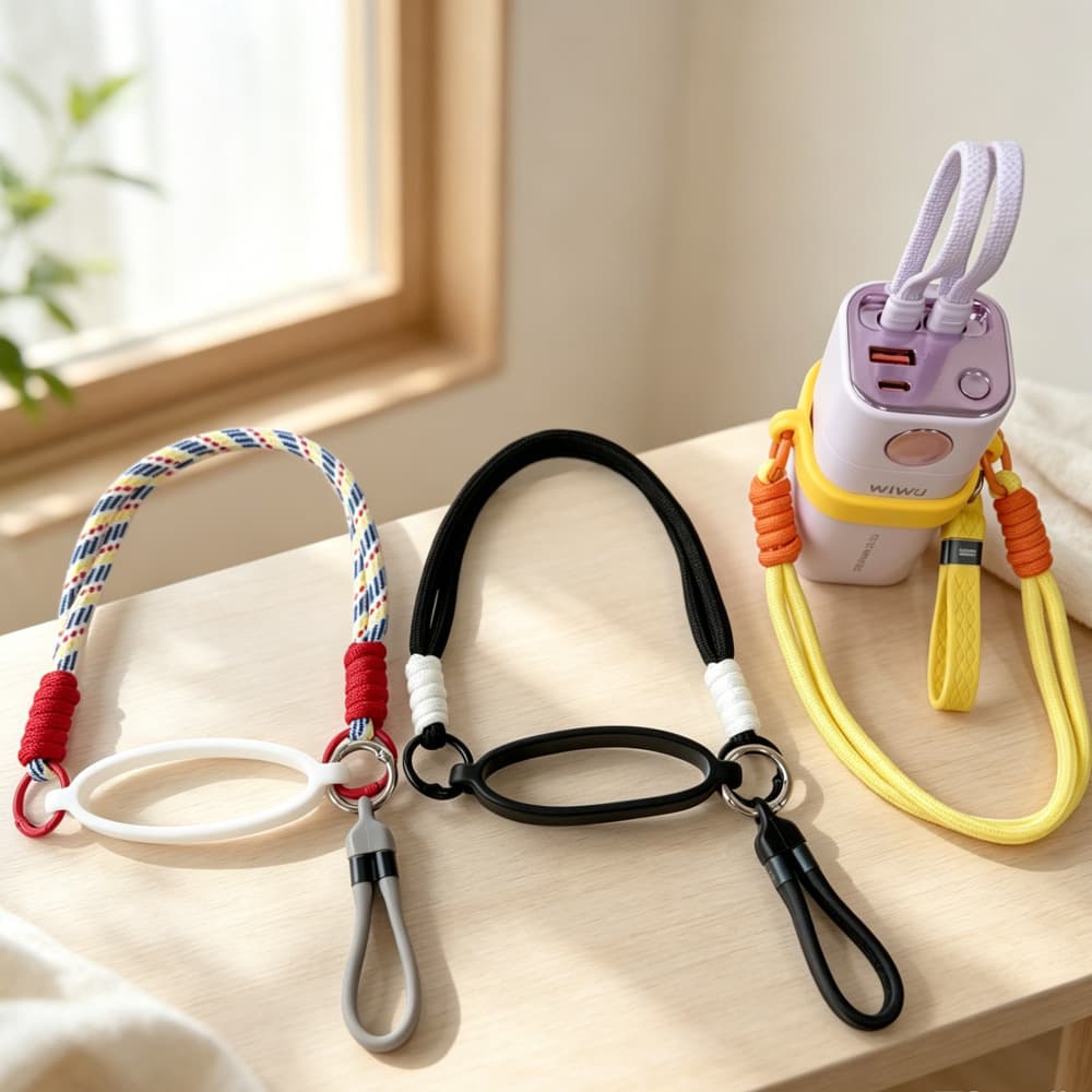 Suitable for Cooltech CP13 power bank portable rope power column lanyard dual Tyoe-C interface storage data cable