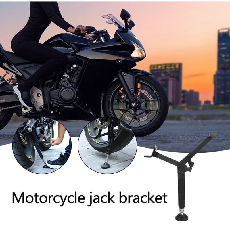 New Motorcycle Foldable Heavy-Duty Bike Lift Stand Rear Wheel Fixed Support Stand Parking Stand Portable Labor-Saving Lift Device