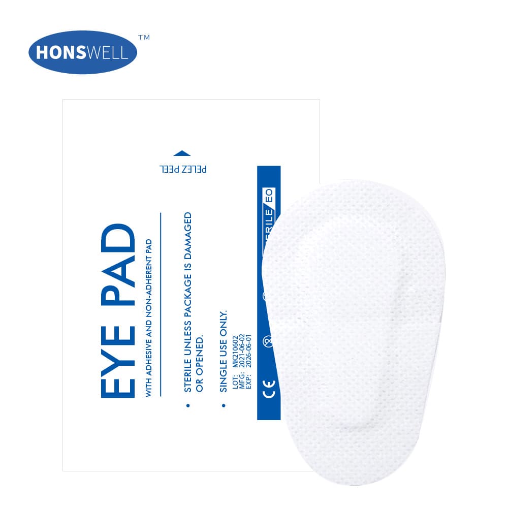 Medical Eye Patch Light-blocking Eye Pad Postoperative Sterile Dressing Training Cover Eye Patch Beye Pad Non-woven Dressing