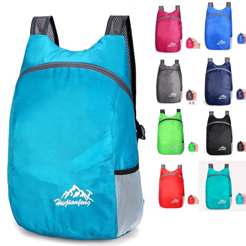 Cross-border Folding Backpack Ultra-Light Portable Storage Backpack Outdoor Backpack Foldable Travel Bag Sports Backpack