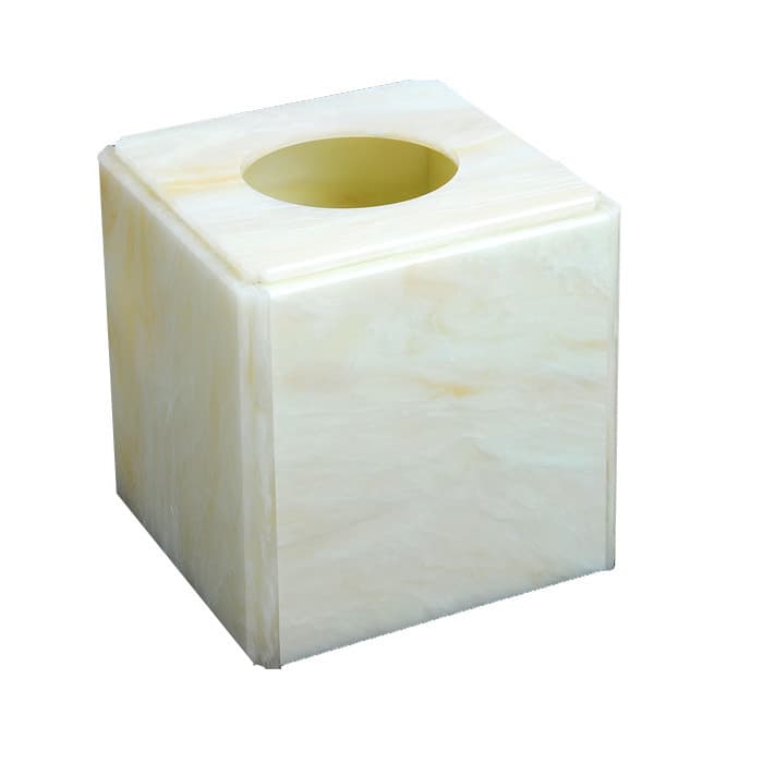 Acrylic hotel tissue box storage box display water cup holder toothbrush and disposable toothbrush holder