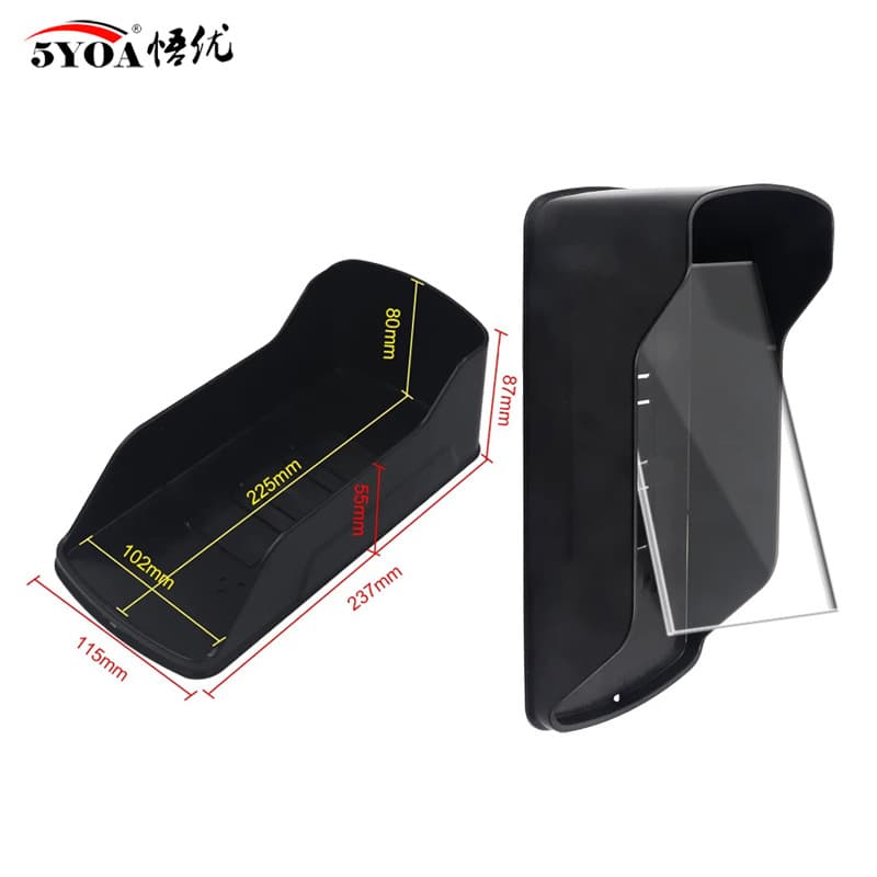Waterproof cover for access control rain shield, video doorbell system all-in-one protective cover, ZKTECO/Hikvision face recognition machine