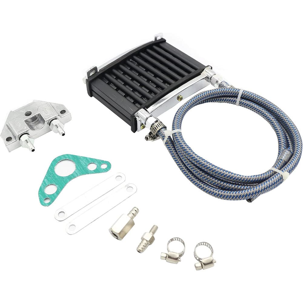 Cross-border motorcycle modified oil cooler 125 140 150cc intercooling aluminum cooler oil radiator