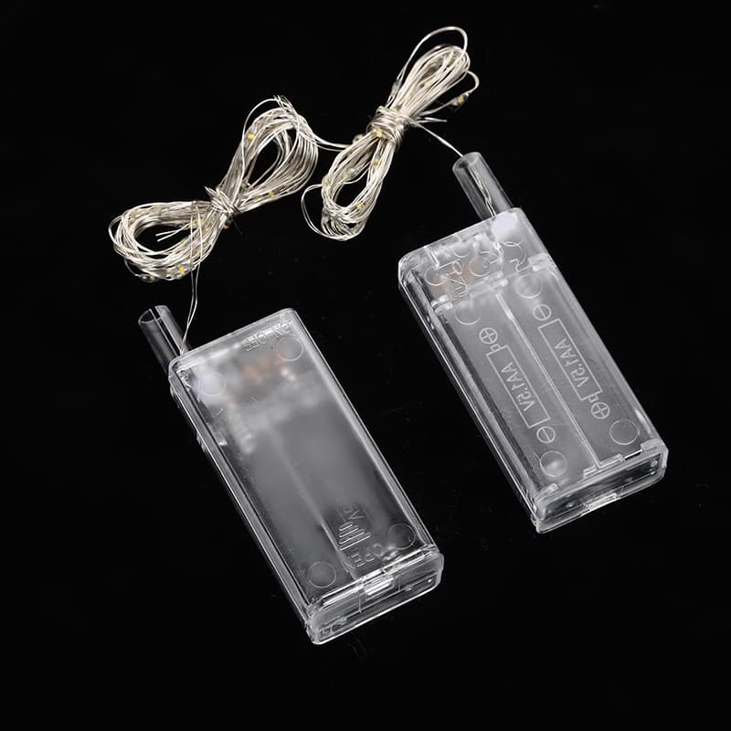 New two-battery box light wire set for romantic atmosphere festive decorations, creative surprise proposal setup props