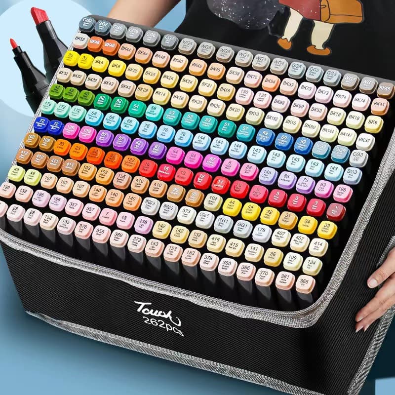 Childhood Diary 48/80/168 Color Alcohol Oil-Based Markers, Graffiti Pens, Watercolor Pens
