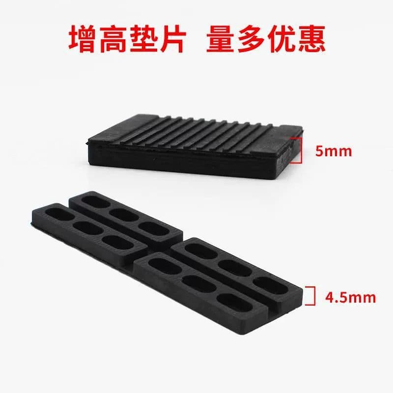 5mm Spacer, Plastic Steel Broken Bridge Aluminum Alloy Door and Window Installation Tool, Hollow Glass Plastic Shim Block Support Clip Accessories