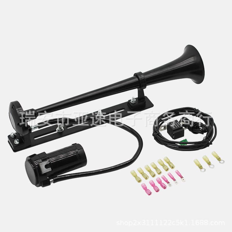 45cm Air Horn Bracket 12/24V Truck Horn Car Electric Horn Compressor TZ-318