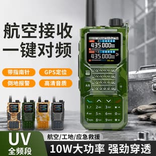 Baofeng RD-55PRO Two-Way Radio GPS Positioning One-Key Frequency Matching Compass Bluetooth Programming High Power Outdoor Radio