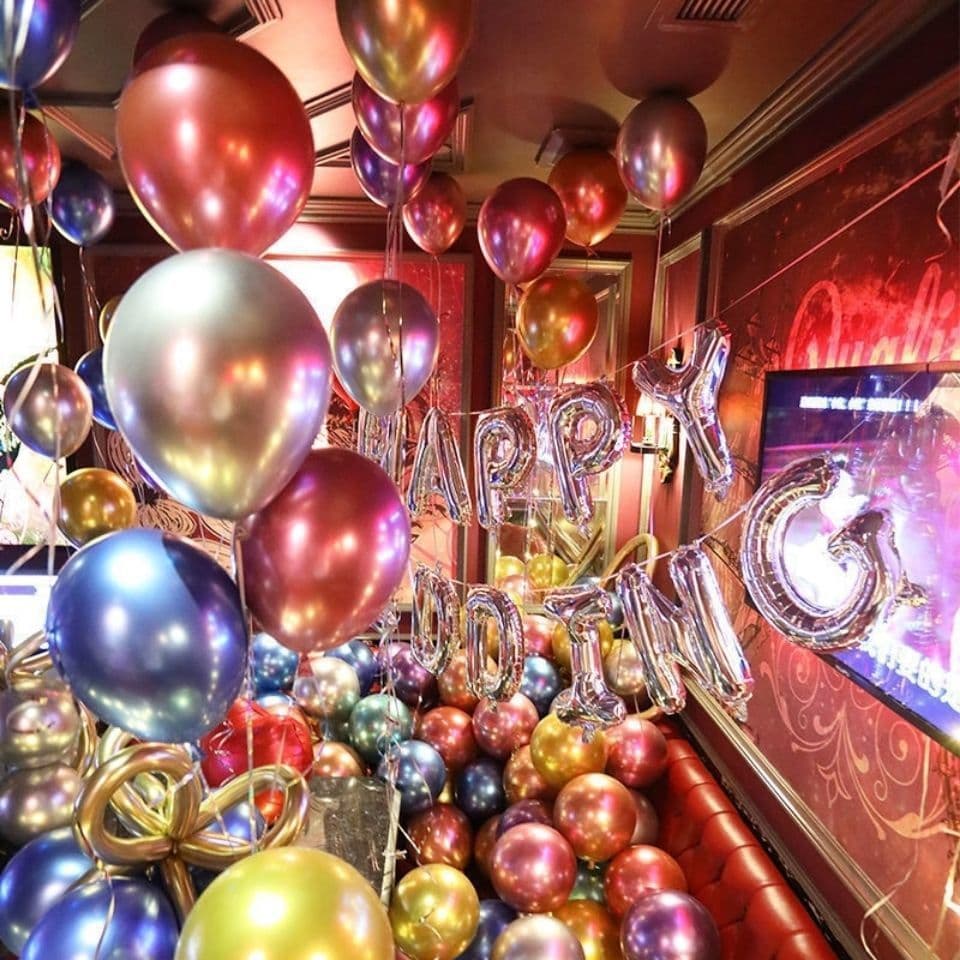 Factory Wholesale 1.8g Metallic Balloon Thickened 10 Inch Latex Balloon Wedding Birthday Balloon