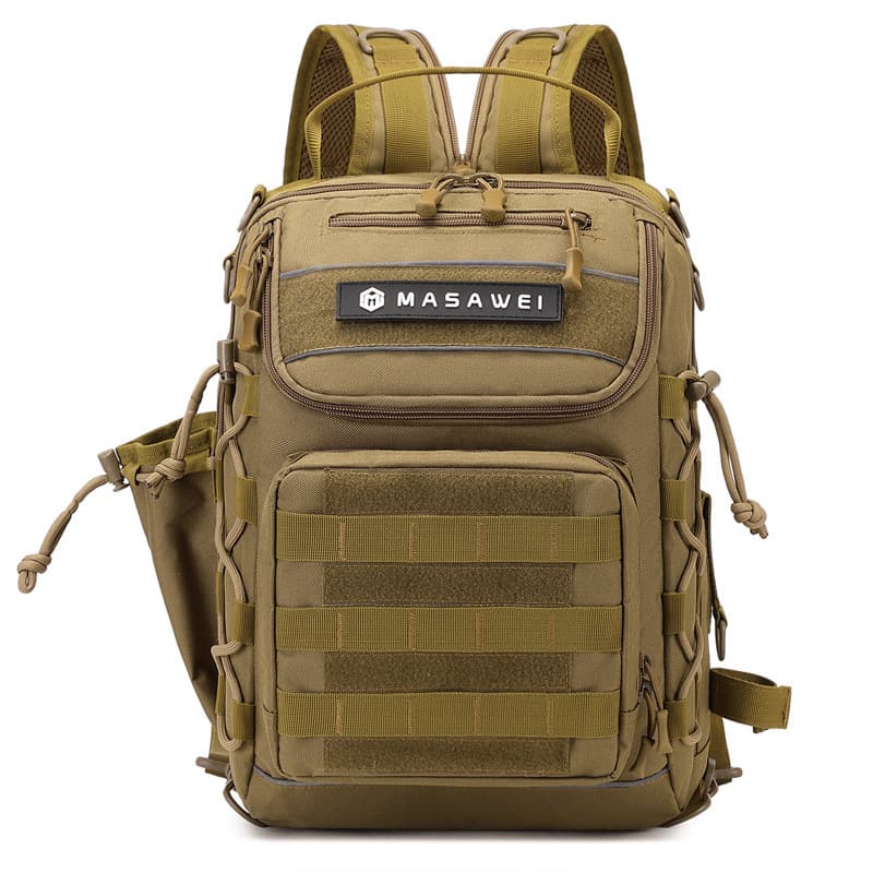 2025 New Outdoor Military Camouflage Hiking Backpack Commuting Equipment Tactical Assault Backpack Unisex Multi-functional Double Shoulder Backpack