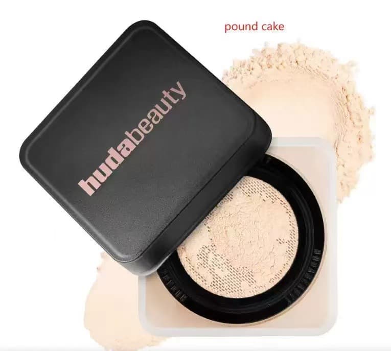 Cross-border Huda Beauty Setting Dual-Color Loose Powder Oil-Control Long-Lasting Makeup