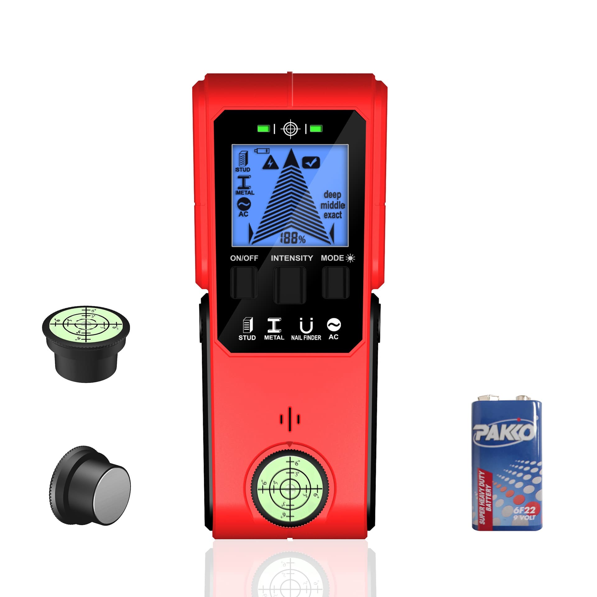 Cross-Border Wall Scanner Multifunctional Metal Detector Stud Finder with Magnetic Locator for Drilling