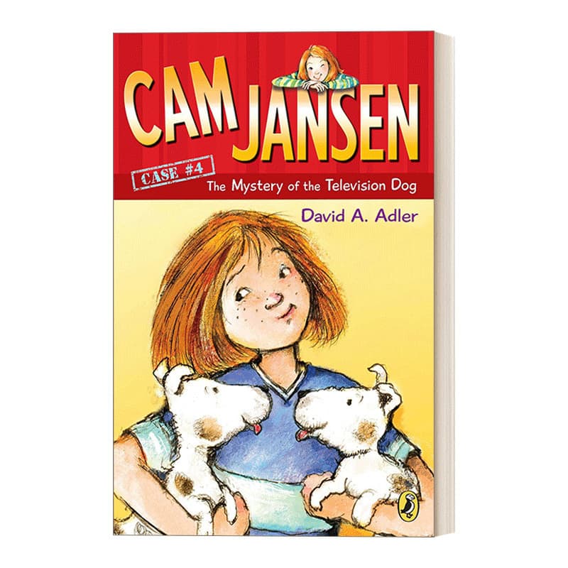 English original book Cam Jansen The Mystery of the Television Dog #4 Jane