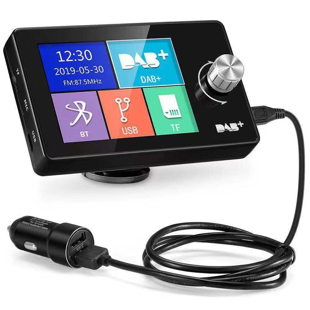 2.8 inch Car DAB+ Digital Broadcasting Colorful Screen Receiver