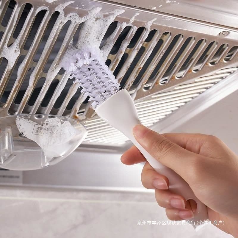 New crevice cleaning brush, no dead angle cleaning brush, kitchen gas stove cleaning brush, multi-functional barbecue rack