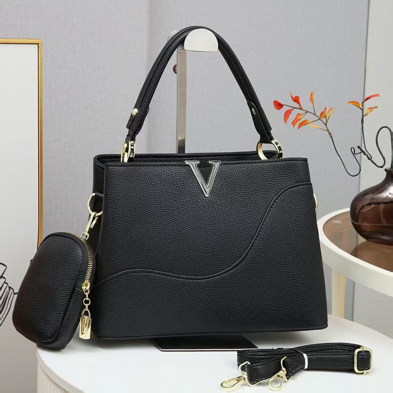 Handbag Women Tote Bag Gift Shoulder Bag Commuter Female Stylish Versatile Large Capacity Crossbody Bag