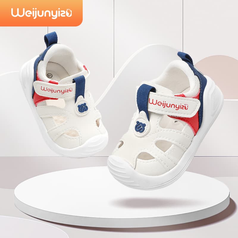 Baby Sandals for Boys Summer Walking Shoes 1-3 Years Infant Soft Sole Baby Shoes Functional Children Sandals for Girls