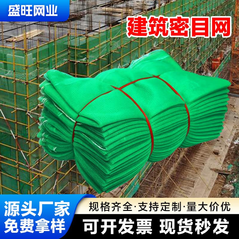 Engineering Protective Net Construction Dense Mesh Safety Net Green Construction Protection Net Safety Anti-Fall Dust Net Reinforced Thickened
