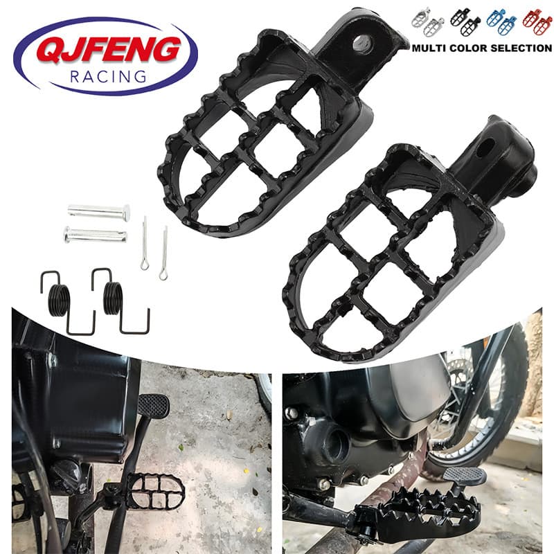 Off-Road Motorcycle Universal Foot Pegs Compatible with Suzuki DL650 V-Strom Front Foot Pegs