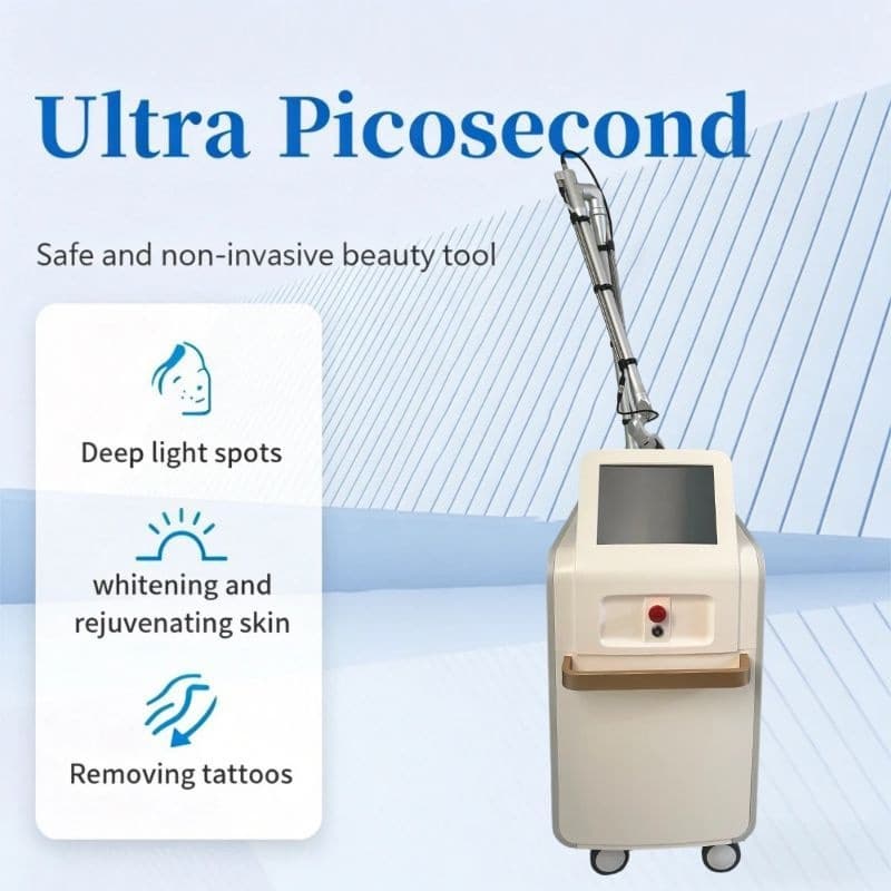 Picosecond Nd Yag Laser Machine With 1-10Hz for Tattoo Removal