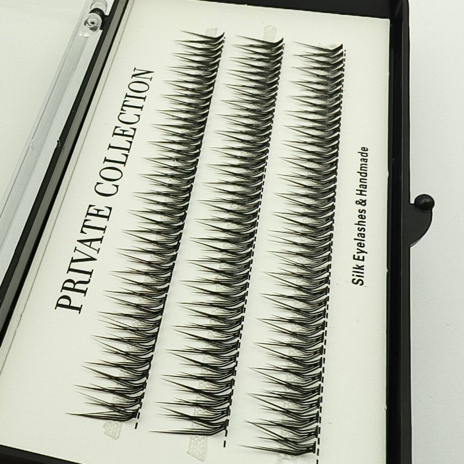 Fish Tail False Eyelashes 0.10 L Curl Segment Lashes
