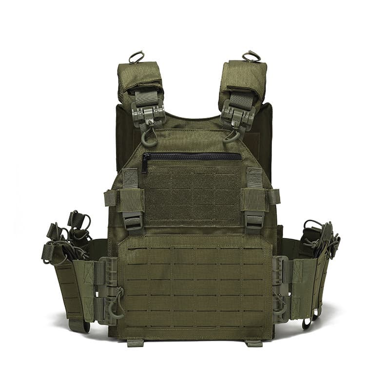 Tactical Outdoor Vest Multi-functional MOLLE Expansion Quick-Release Training Vest Waterproof and Durable