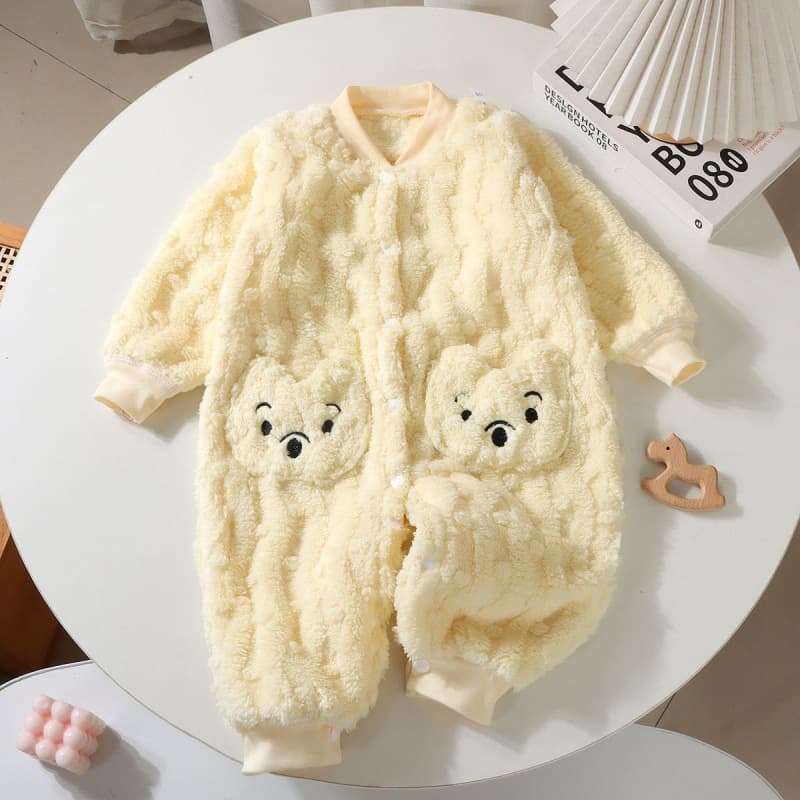 Baby Sleep Sack Autumn Winter Snap Button Footed Pajamas Newborn Infant Bodysuit Romper