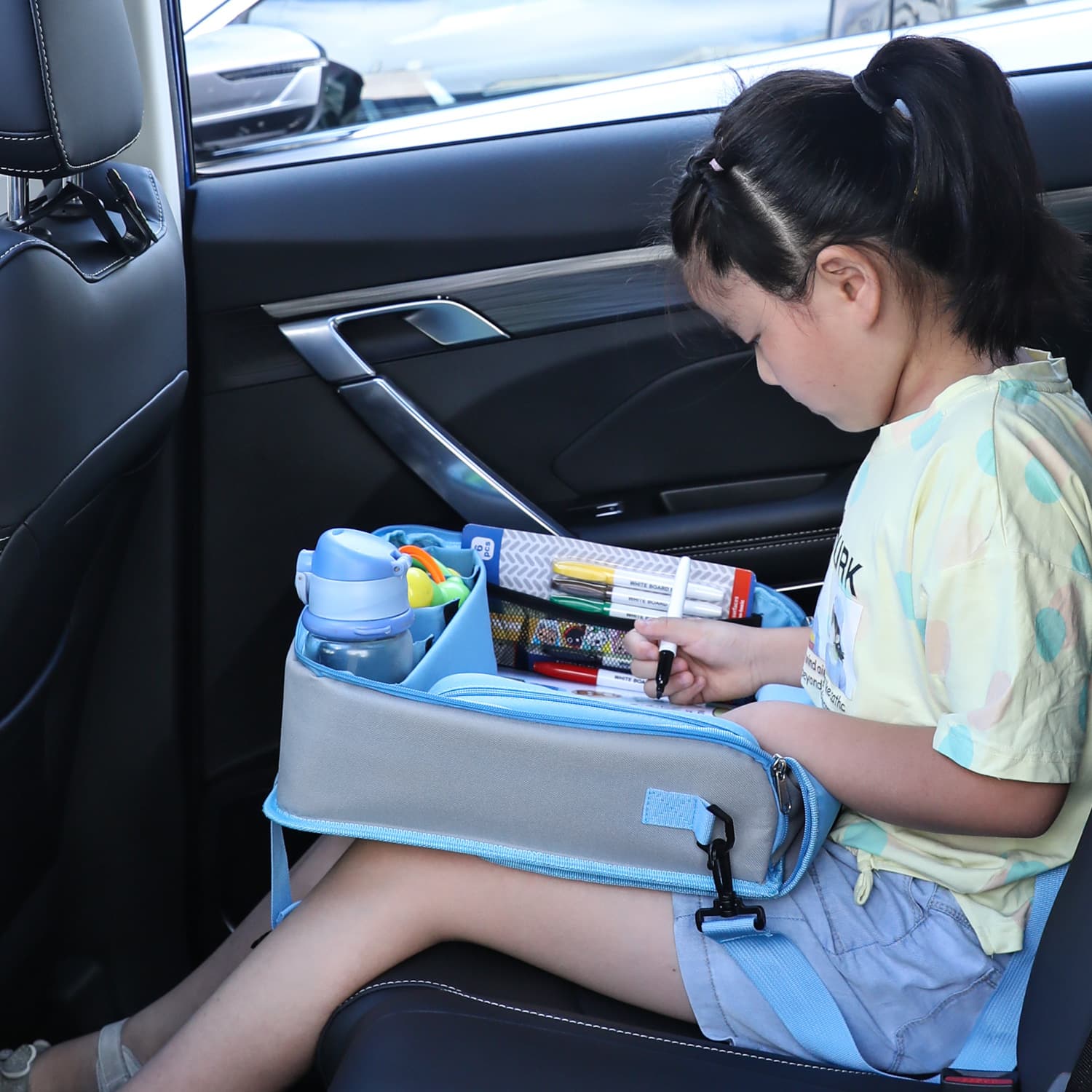 Multi-functional Car Backseat Drawing Board & Art Painting Support Panel for Children