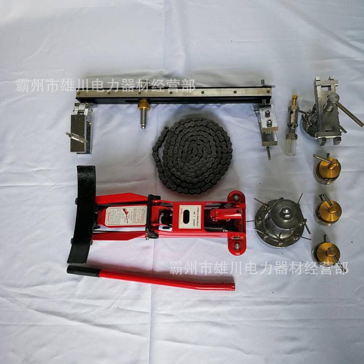 Portable pressure sealing tool for sewage treatment plants, gas cylinder leak sealing tool for weld seam leak sealing, gas cylinder leak sealing tool