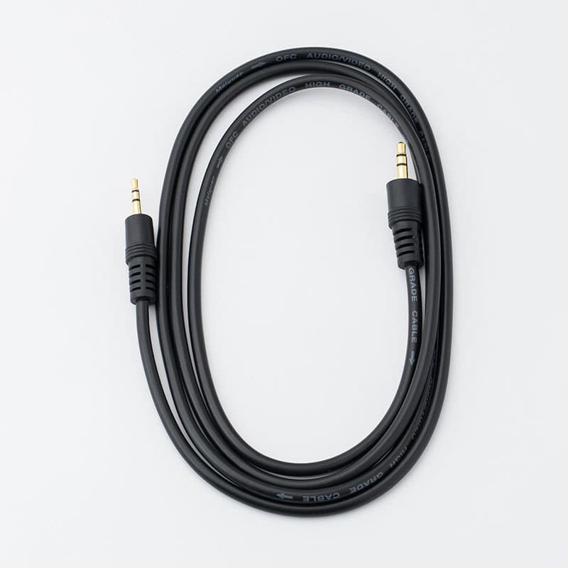 Jinsanding 3.5mm to 3.5mm Audio Cable Male to Male Car Connection Single Oxygen-Free Copper Wire 3m/Piece
