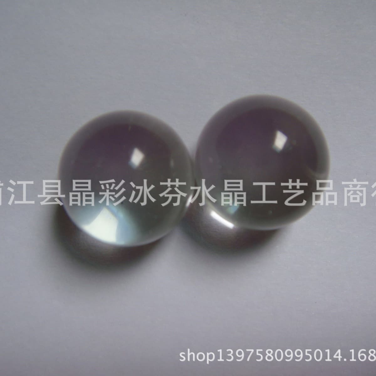 Factory Wholesale Crystal Solid Light Bead Craft Accessories Glass Loose Beads Crystal Light Ball Ornament